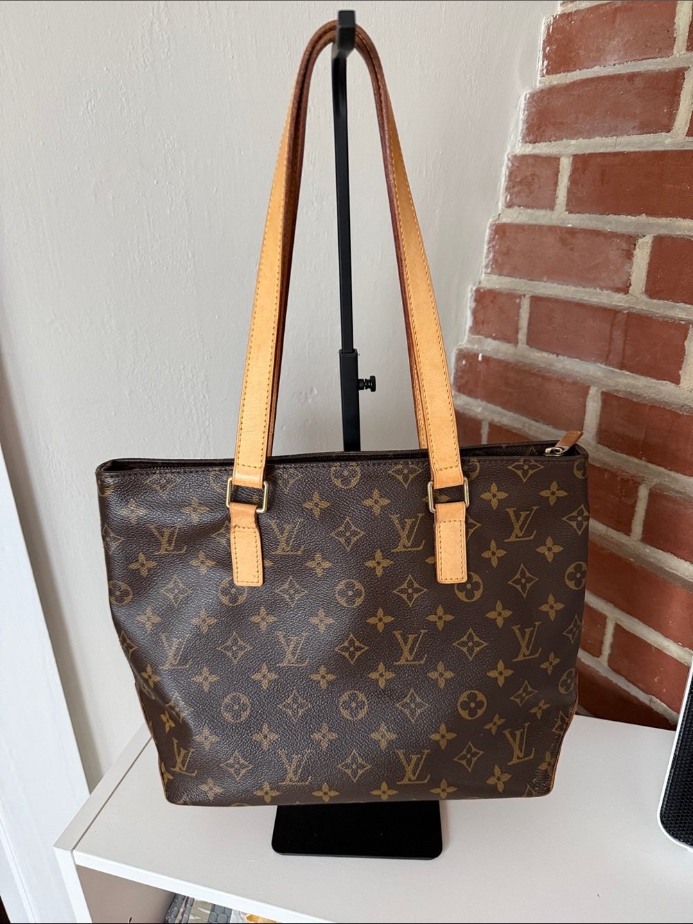 Authentic Louis Vuitton Monogram Canvas Tote PM Size